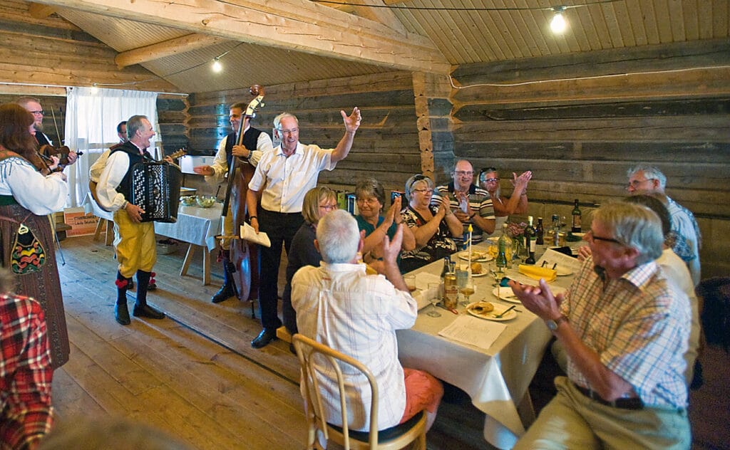 Fest i salen