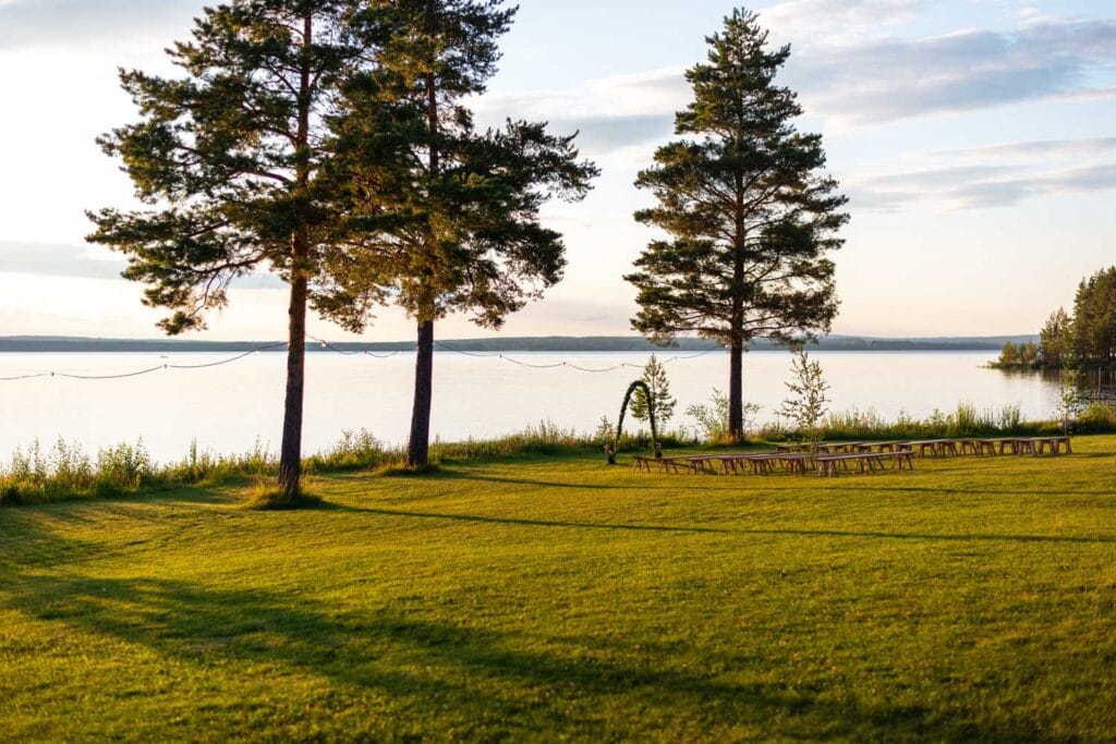 området